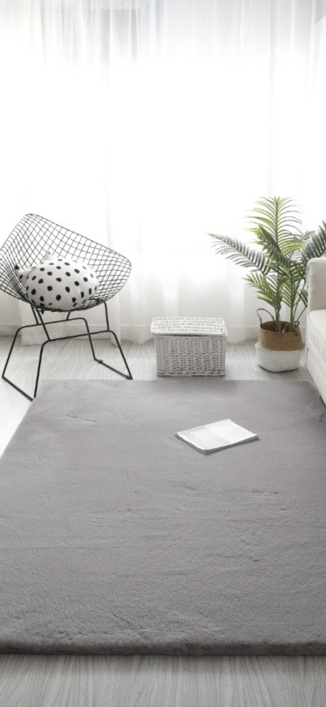 Fluffy Rug Plain فلافي راغ سادة